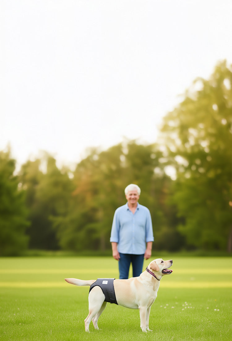Neopren Läufigkeitshose für Hunde Mobile-Banner