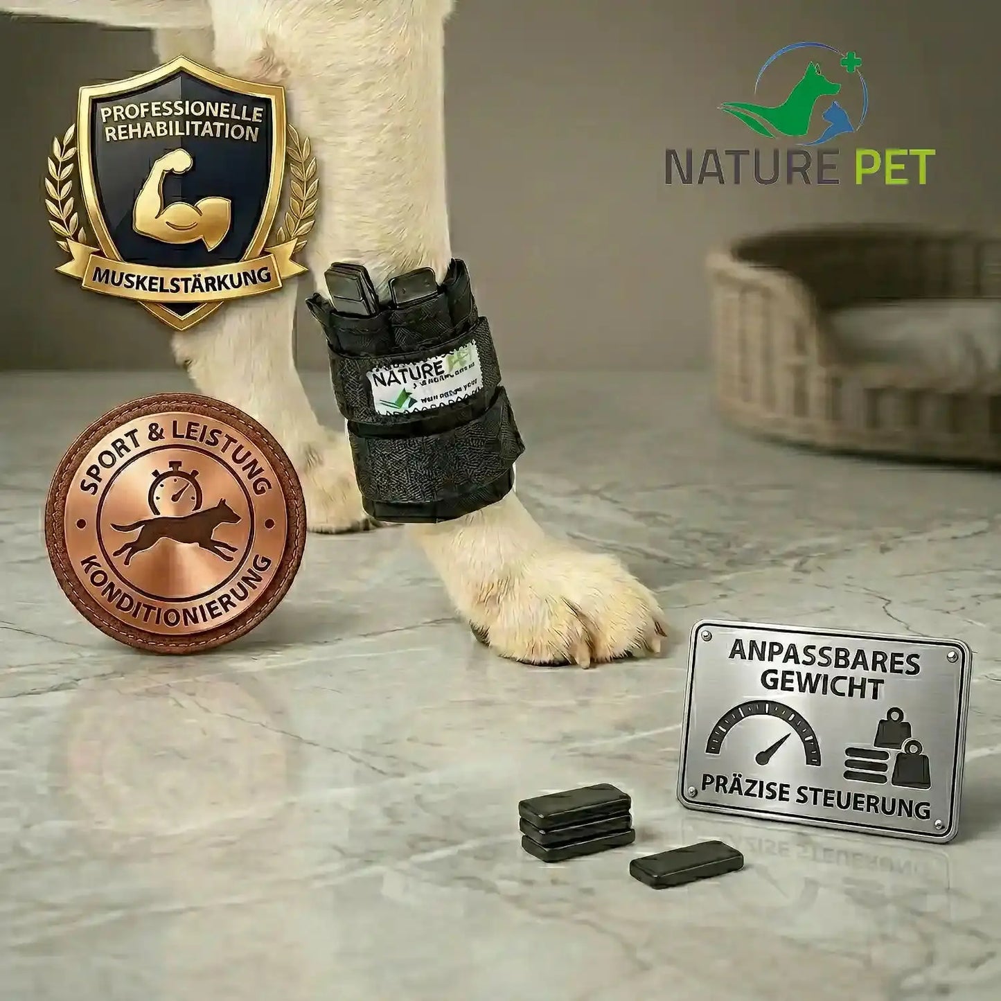 Gewichtsmanschette für Hunde