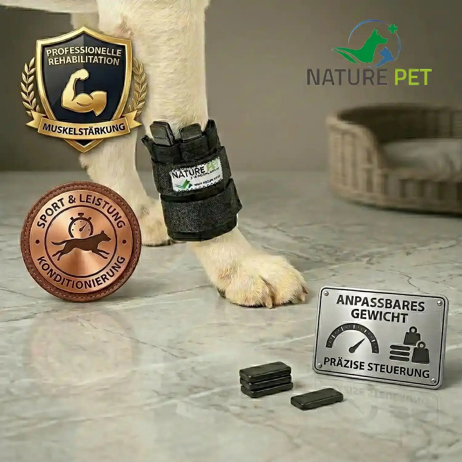 Gewichtsmanschette für Hunde