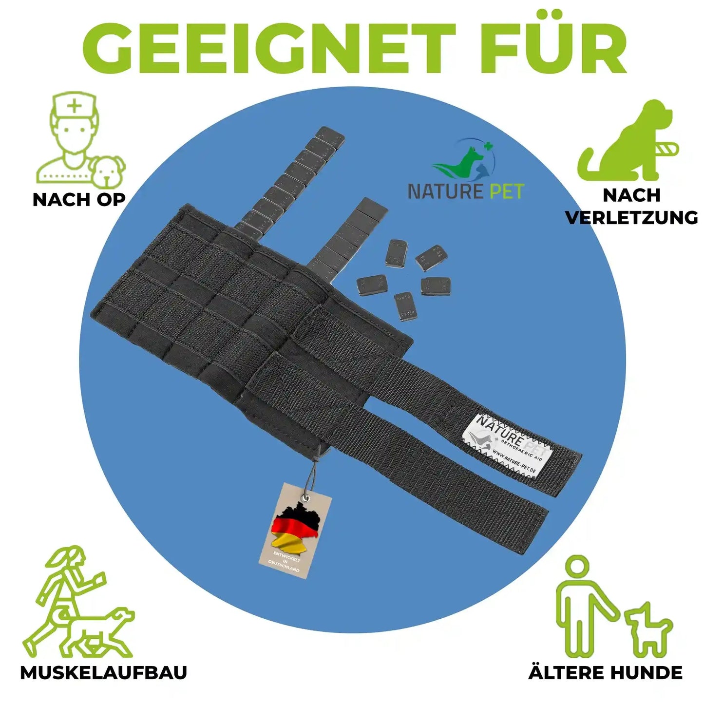 Gewichtsmanschette für Hunde