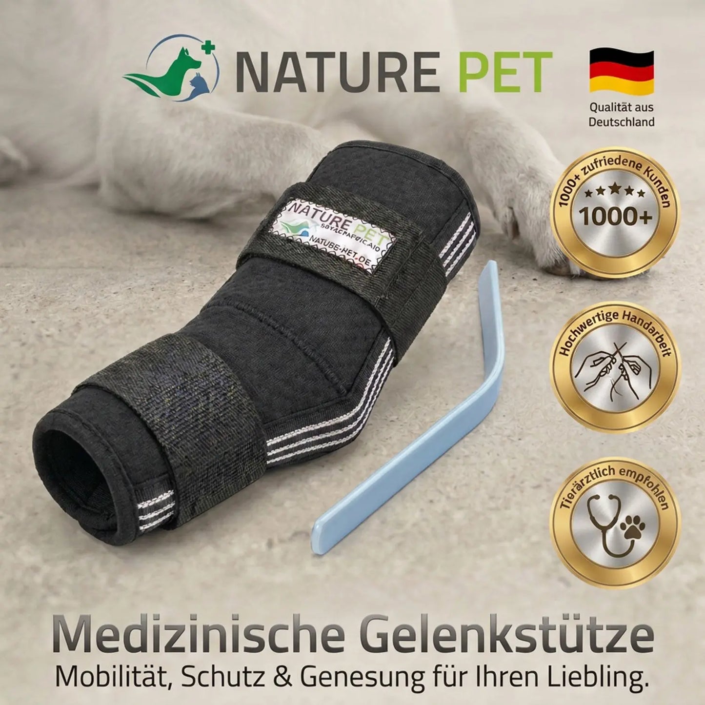 Sprunggelenk Durchtrittigkeits Bandage für Hunde