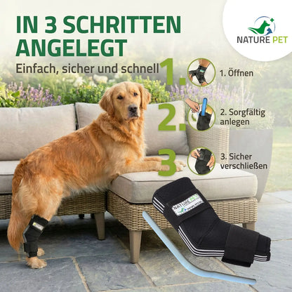 Sprunggelenk Durchtrittigkeits Bandage für Hunde
